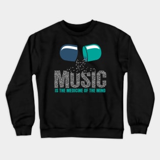 Music is medicine Crewneck Sweatshirt